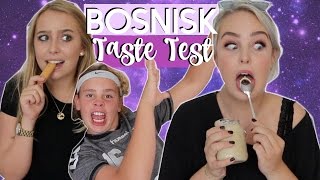 BOSNISK TASTE TEST | Julia Sofia ♡