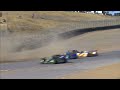 #552, #52, and #9 Make Contact At Laguna - ALMS - Laguna Seca - ESPN - Racing - Sports Cars