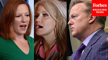 Psaki Throws Shade At Kellyanne Conway And Sean Spicer