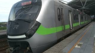 111/5/7日4029次900型區間快車冬山進站+出站(因綠色博覽會贈停冬山)