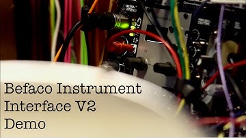 Befaco Instrument Interface Demo