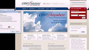 Using the Windows 7 Snipping Tool