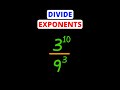 Dividing Exponents - Different Bases & Powers | Eat Pi