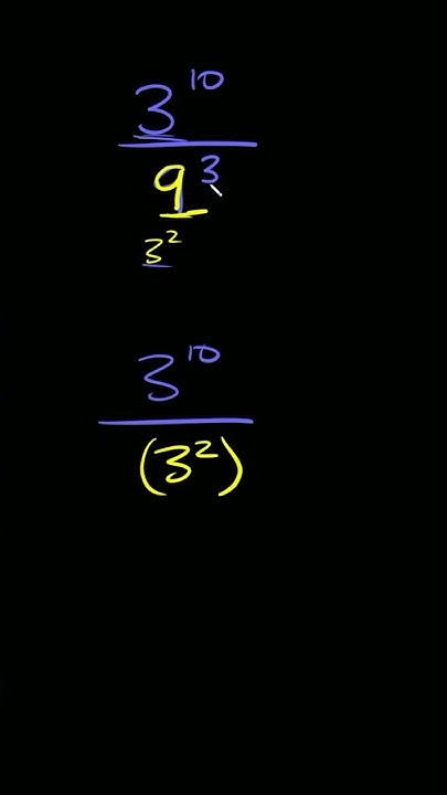 Dividing exponents with different bases and different powers