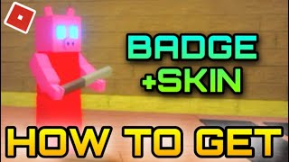 How to get “BOT’S BAT” BADGE + SKIN in PIGGY RP [W.I.P] - ROBLOX
