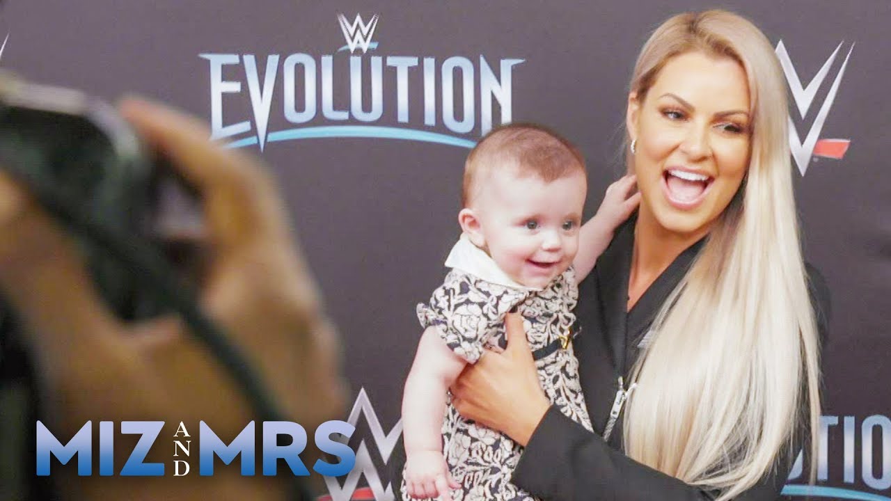 Monroe and Miz escort Maryse for Evolution: Miz & Mrs., July 30, 2019 ...