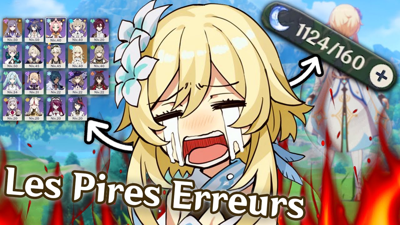 Je le SAUVE Il a fait les PIRES ERREURS sur Genshin Impact !