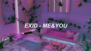 EXID(이엑스아이디) - 'ME&YOU' Easy Lyrics