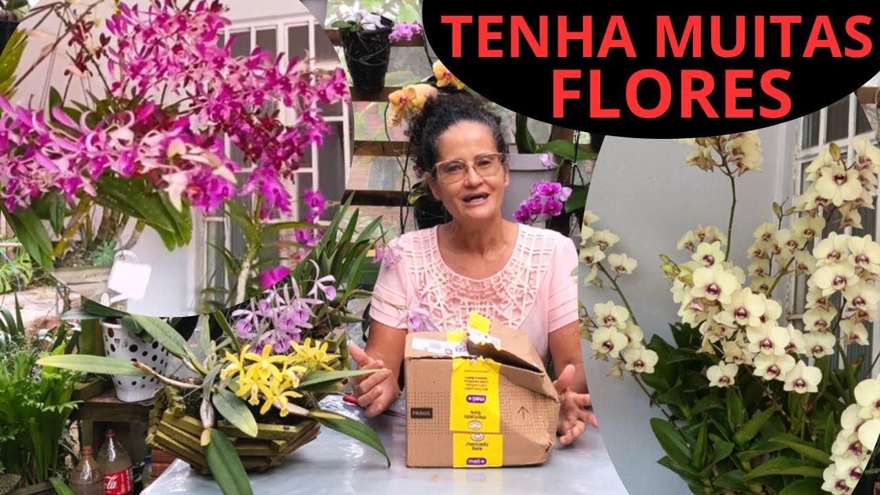 Adubo que estimula super floração nas orquídeas.
