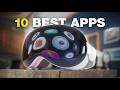 10 killer apple vision pro apps