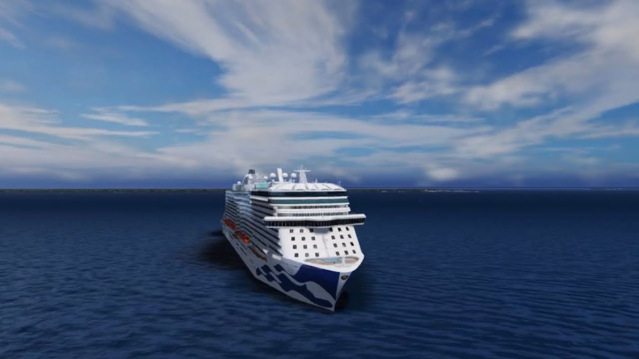 Regal princess leaving princess cays