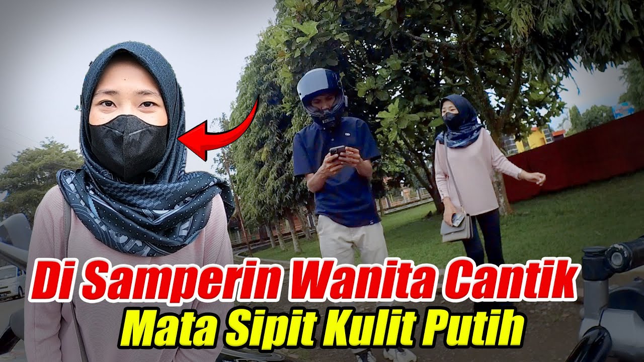 Tiba  tiba Di Samperin Wanita Cantik Di Jalan