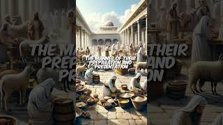Various laws regarding sacrifices and offerings Leviticus 1-7