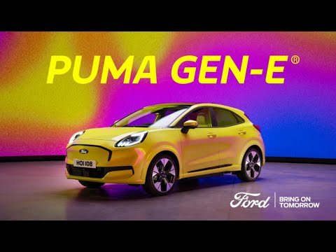 Le Ford Puma devient électrique - Découvrez le Ford Puma Gen-E® 100% Électrique