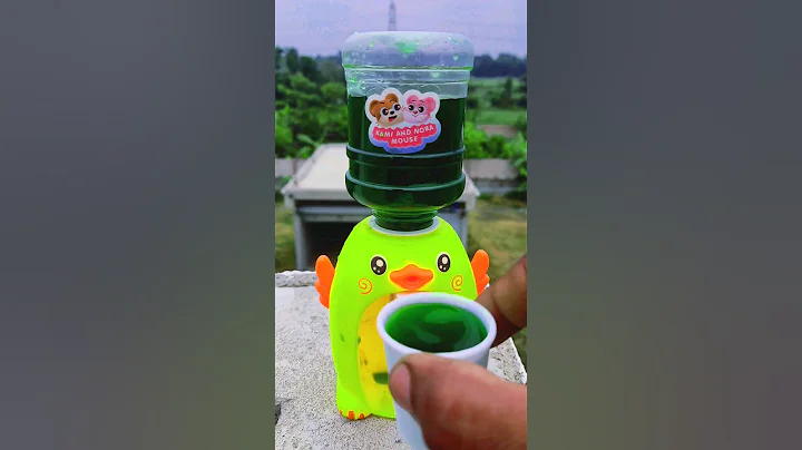 green duck viral Josh drinking dispenser || mini water fountain tap (hc.197) #viral #waterdispenser