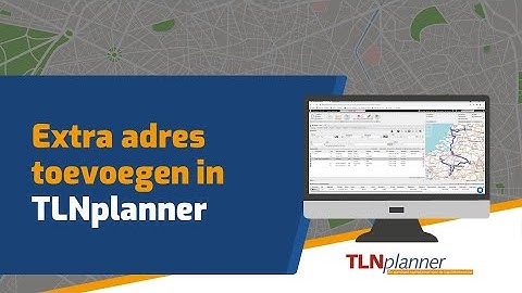 Een extra adres toevoegen | Instructievideo