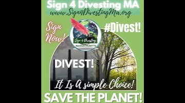 Sign To Divest Today!