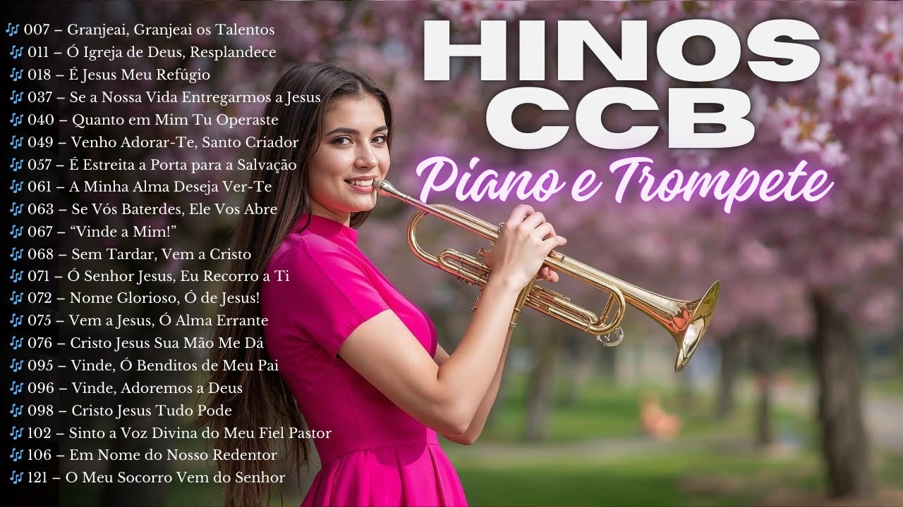 Hinos CCB Instrumentais 🎺 Trompete e Piano | Paisagens Naturais para Relaxar