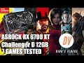 Asrock rx 6700 xt challenger d 12gb with amd ryzen 5600  7 games tested at 1080p and 1440p vsr