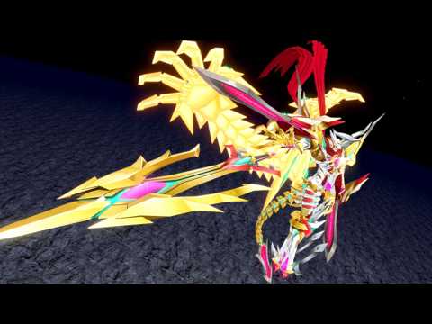 Digimon Story Time Stranger - Jesmon (X Antibody) Digivolve Attacks