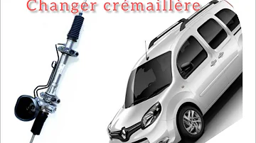 Comment changer une crémaillère de direction sur Kangoo ?