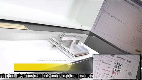 How to Measure Coefficient Friction Under High Temperature - Labthink