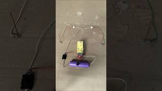 diy blinking led light using toy gear motor #light #flashlight #ledlights #diyprojects