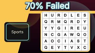 Word Search Puzzle | Can You Find Them in 90 Seconds? | #199 screenshot 1