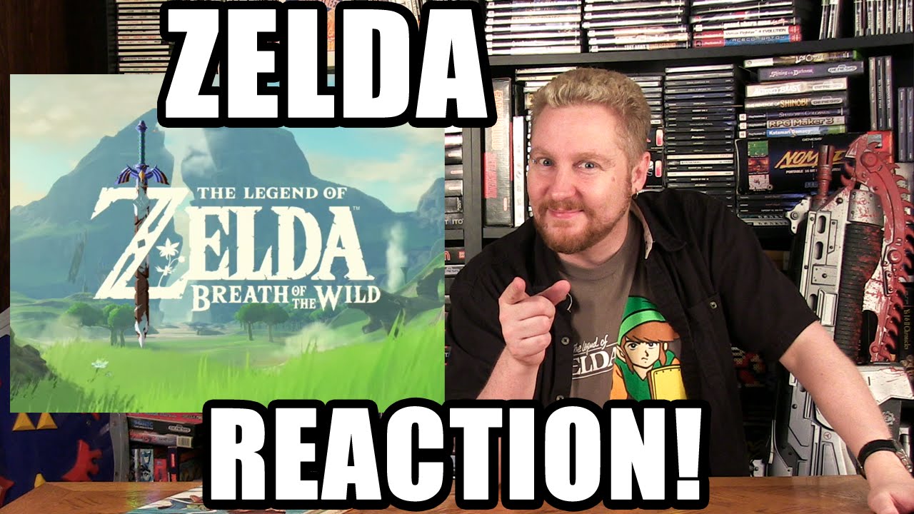 Thumbnail for The Legend Of Zelda: Breath Of The Wild REACTION! - Happy Console Gamer