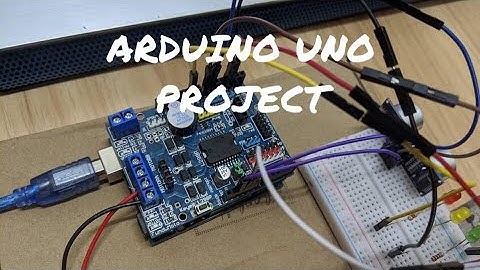Arduino Uno :Project DC Motor with Ultrasonic Sensor