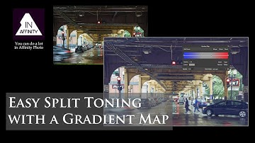 Easy Split Toning with the Gradient Map (using Affinity Photo)