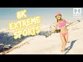 People are awesome  sports extreme 8k u.r tv with fun fact in captions