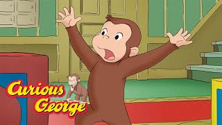 curious george chaos in the lobby kids cartoon kids movies videos for kids