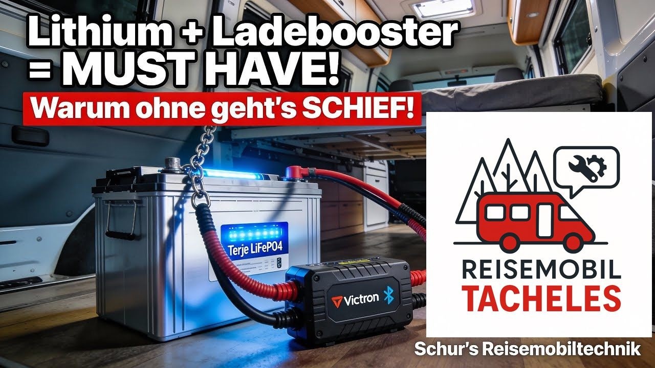 Lithium-Batterie & Ladebooster: Die unzertrennliche WG!