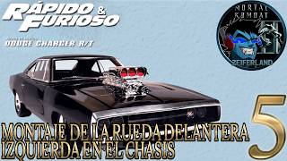 RÁPIDO & FURIOSO: DODGE CHARGER R/T - N°5 MONTAJE DE LA RUEDA DELANTERA IZQUIERDA EN EL CHASIS