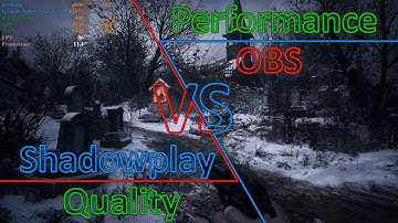 OBS VS Shadowplay! Quality VS Performance!