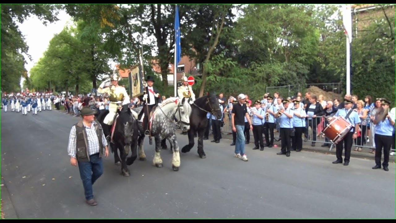 Schützenfest in NeussNorf 2018 Die große Königsparade Teil 1 YouTube