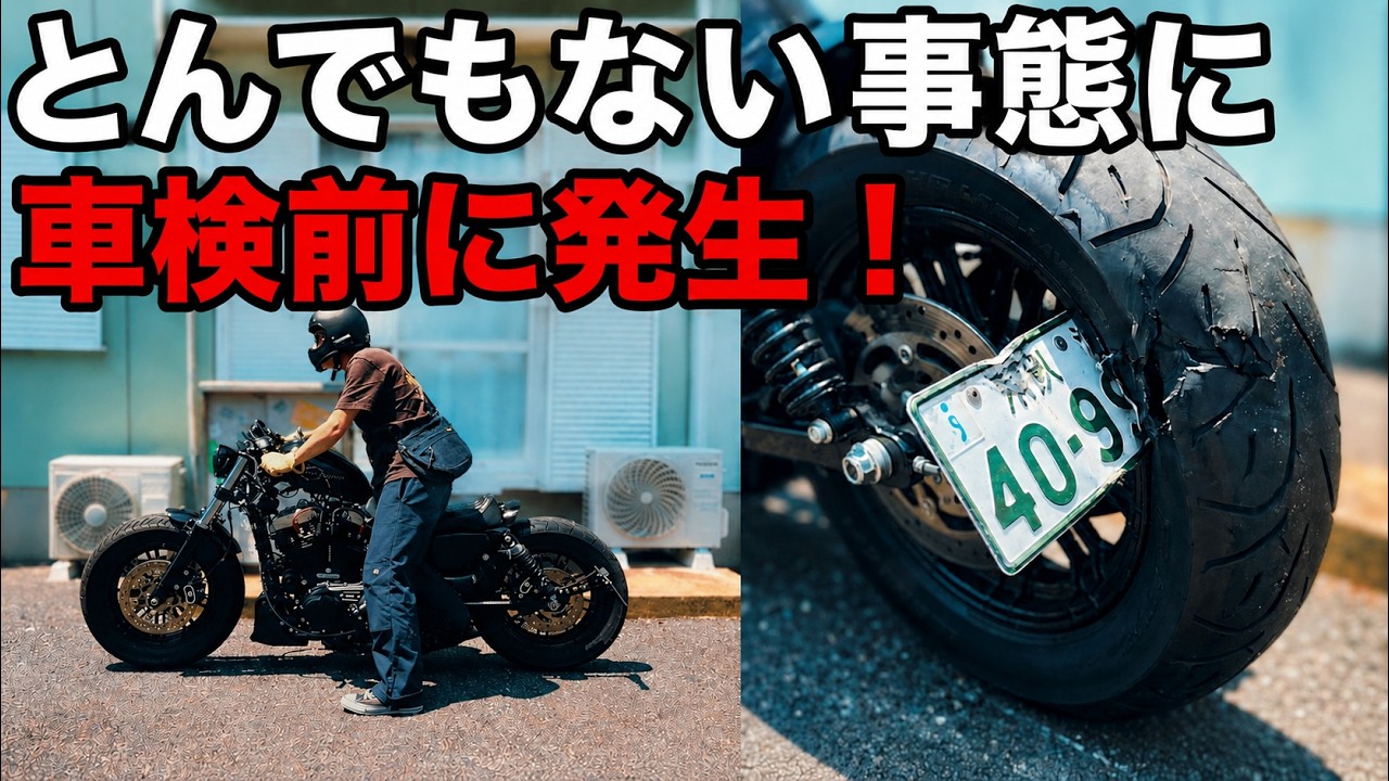 美品！車検長くディラー車検！次回も楽々車検！まだまだ乗れます！ Harley] I was on my way to get a vehicle inspection when I found
