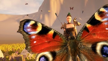 Unreal Engine portfolio #UE4: Butterfly AI | Custom widget