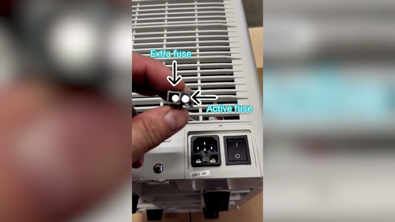 How To Find The Fuse on a Blue Marine Chiller 400