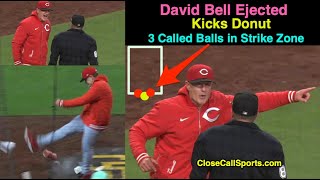 E31 - David Bell Ejected After Umpire Cory Blaser Calls 3 Consecutive Balls at Bottom of Strike Zone Resimi
