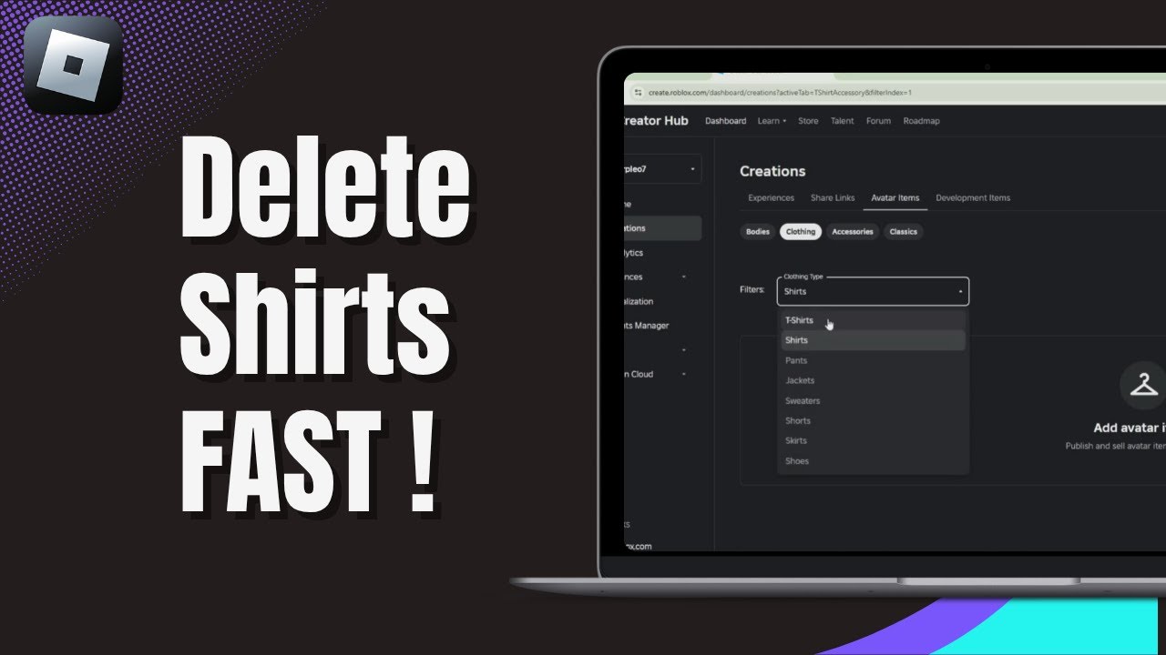 How To Delete Roblox T Shirts You Created 2025 Step By Step Guide 