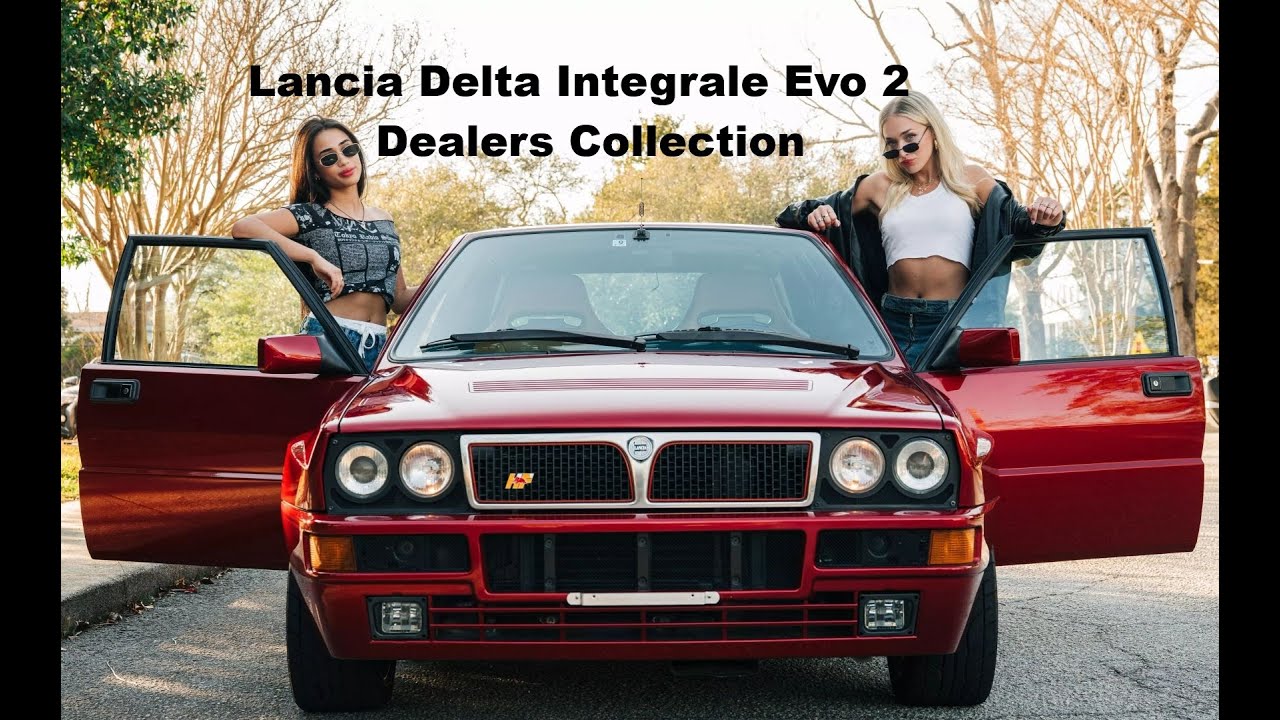 1995 Lancia Delta Integrale Evoluzione II Dealer Collection No 54/180 Group B Rally Legend For Sale