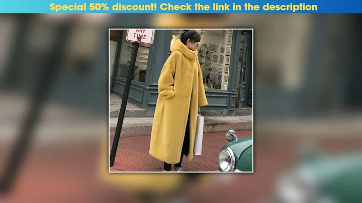 Must Buy 2025 New Winter Warm Hooded Fur Coat Faux Temperament Elegance Women For Coat Imitation Re