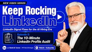 DIY 10 Minute LinkedIn Profile Audit, Stop the Brand Leaks, LinkedIn Signal Fixes for AI Hiring Era DIY 10 Minute LinkedIn Profile Audit, Stop the Brand Leaks, LinkedIn Signal Fixes for AI Hiring Era