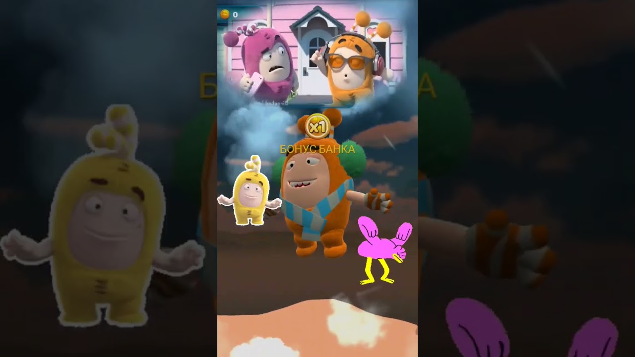 Oddbods Zee in Oddbods Turbo Run