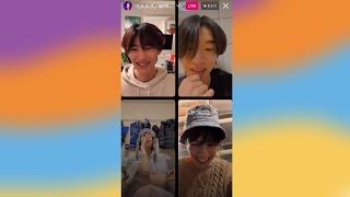 230110【8LOOM】NOA×綱啓永×森愁斗×山下幸輝 インスタライブ インライ
