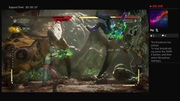 Shang Tsung kustom variation over 61 PERCENT DAMAGE!!!