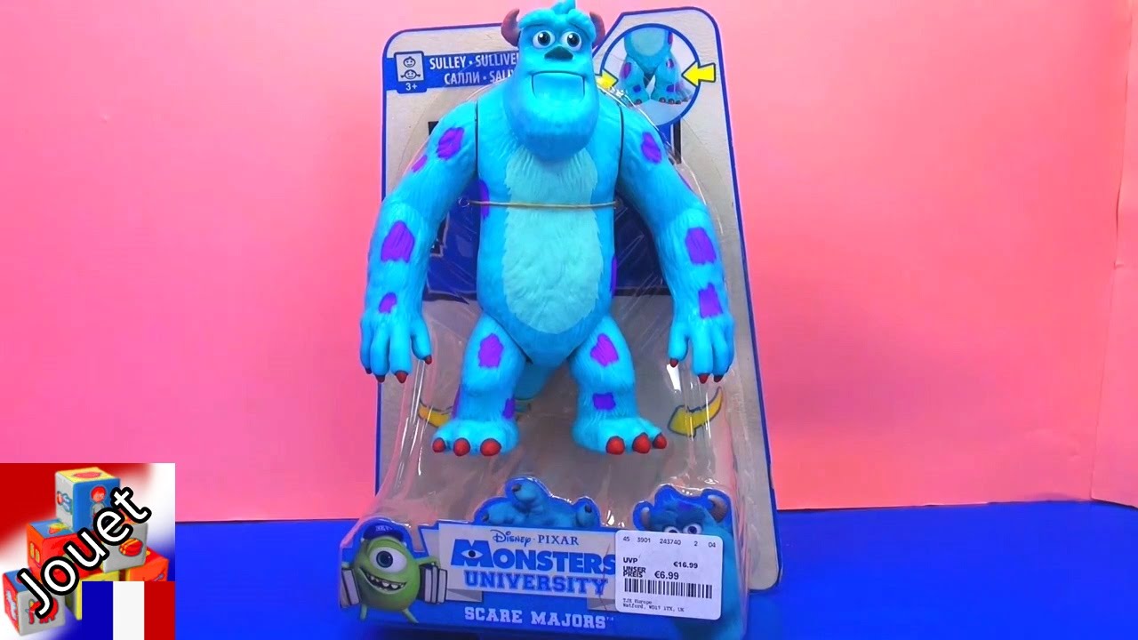 Monstre & Cie français Sully Monsters Inc Unboxing | français Monsters  University Toy review - YouTube