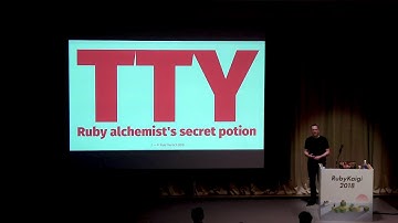 [EN] TTY - Ruby alchemist’s secret potion / Piotr Murach @piotr_murach